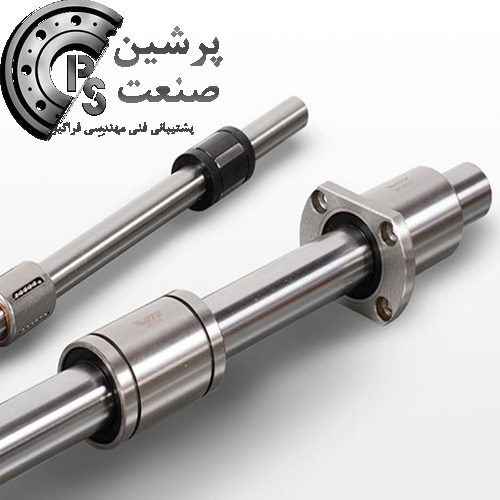 بلبرینگ خطی با شافت خط دار